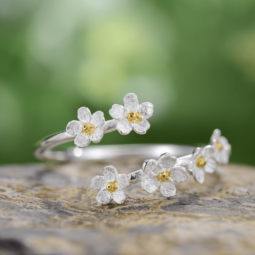 Bague | Blanche Floraison