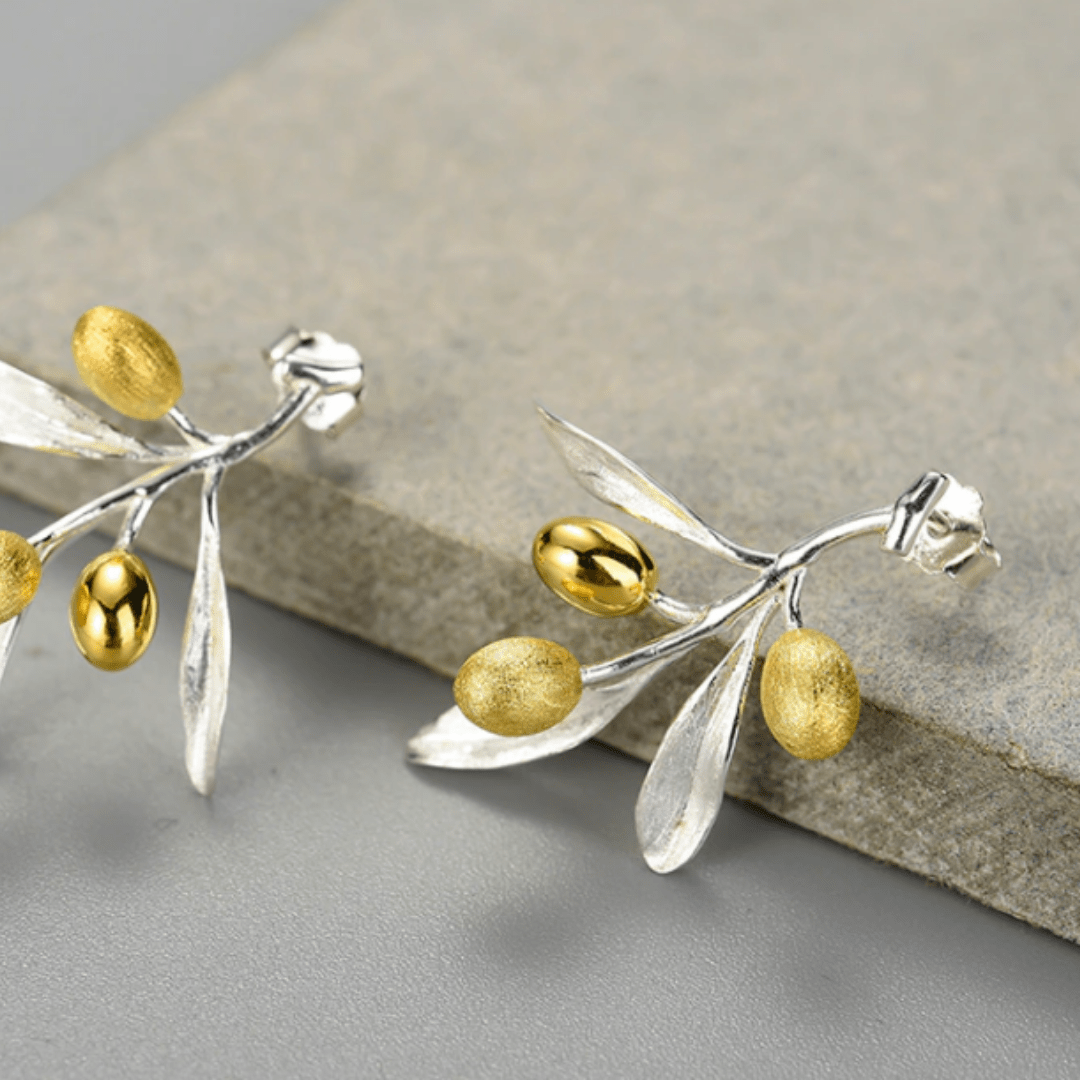 Boucles d'oreilles | Branches d'Olivier