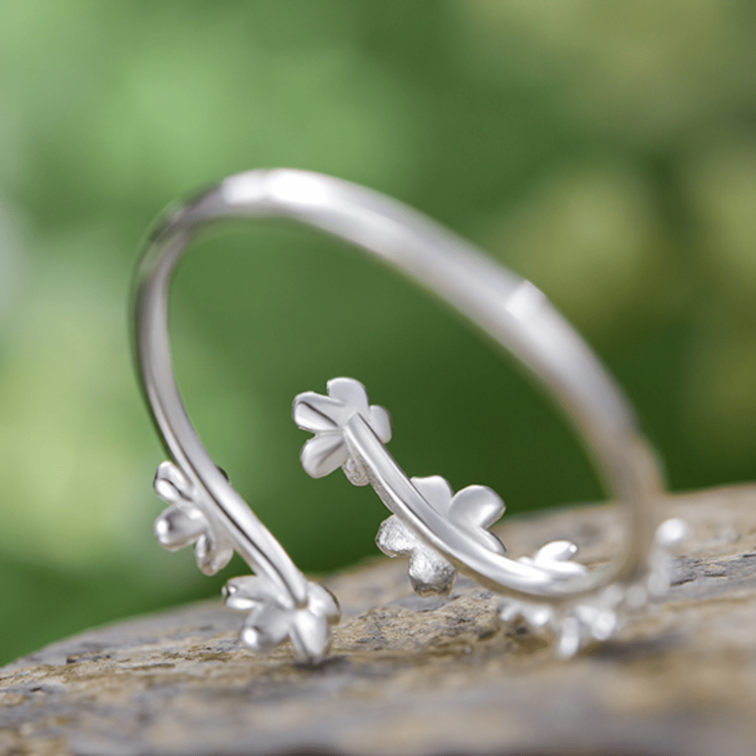 Bague | Blanche Floraison