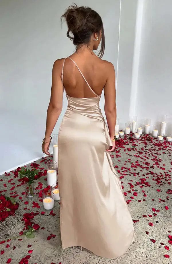 Viral One-Shoulder Sexy Prom Dress