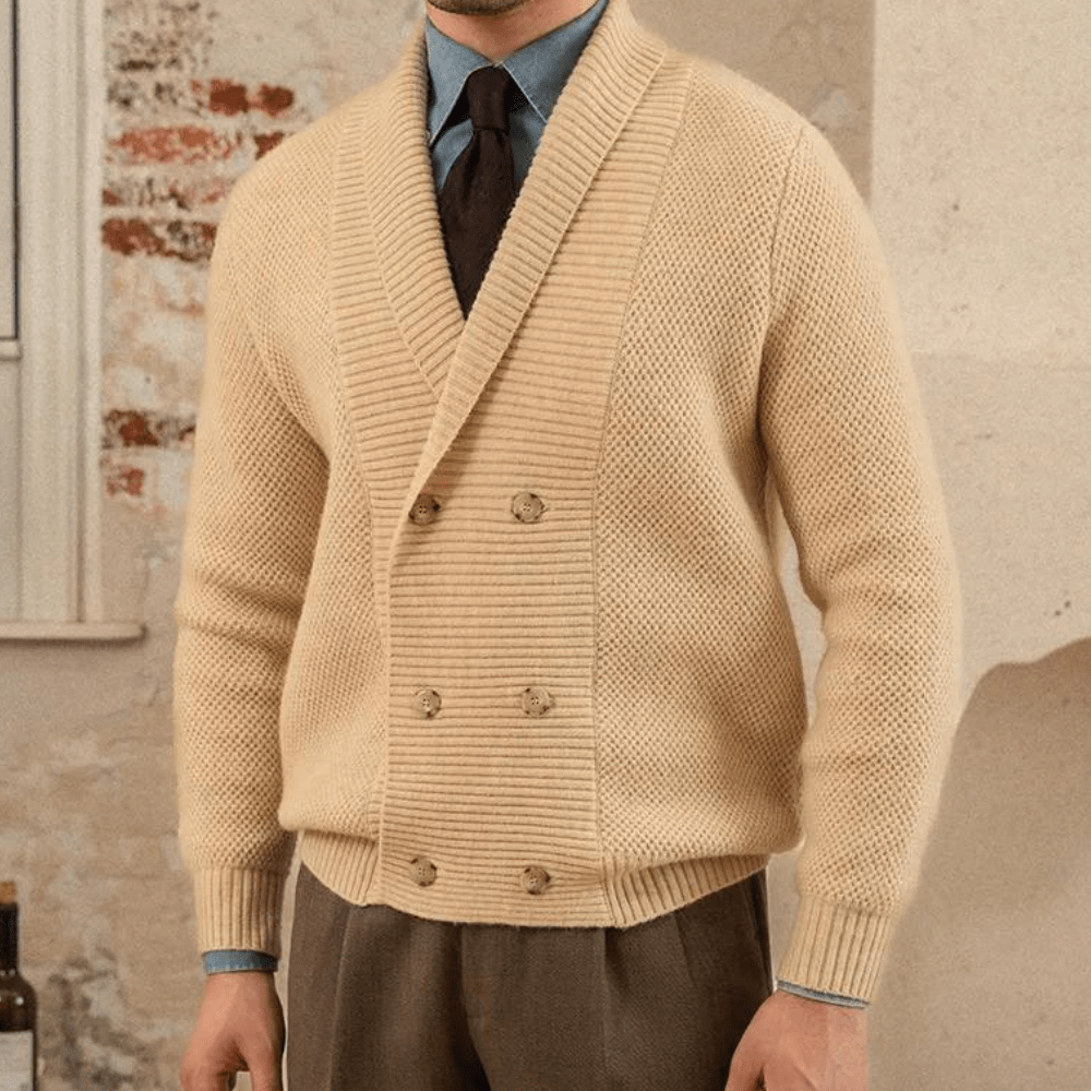 Thierry - Cardigan classique pour homme