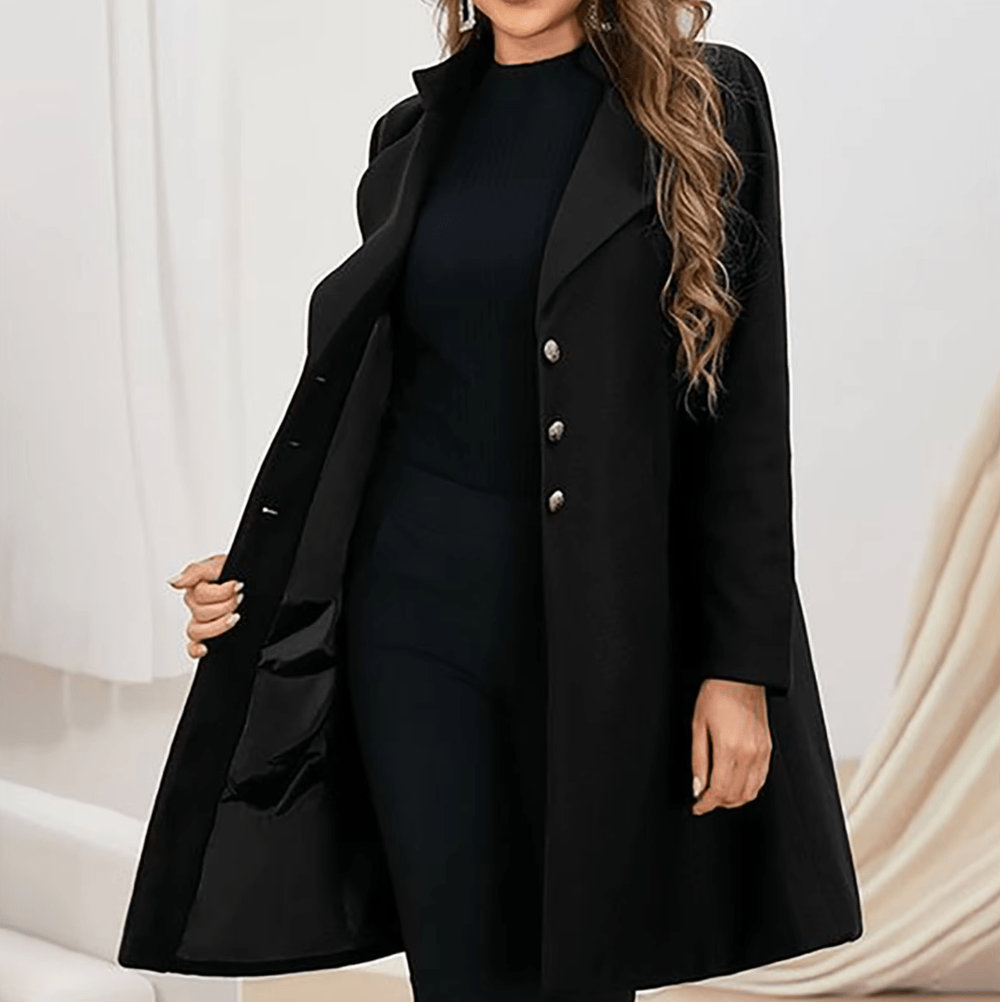 Manteau Long Chic Vinci