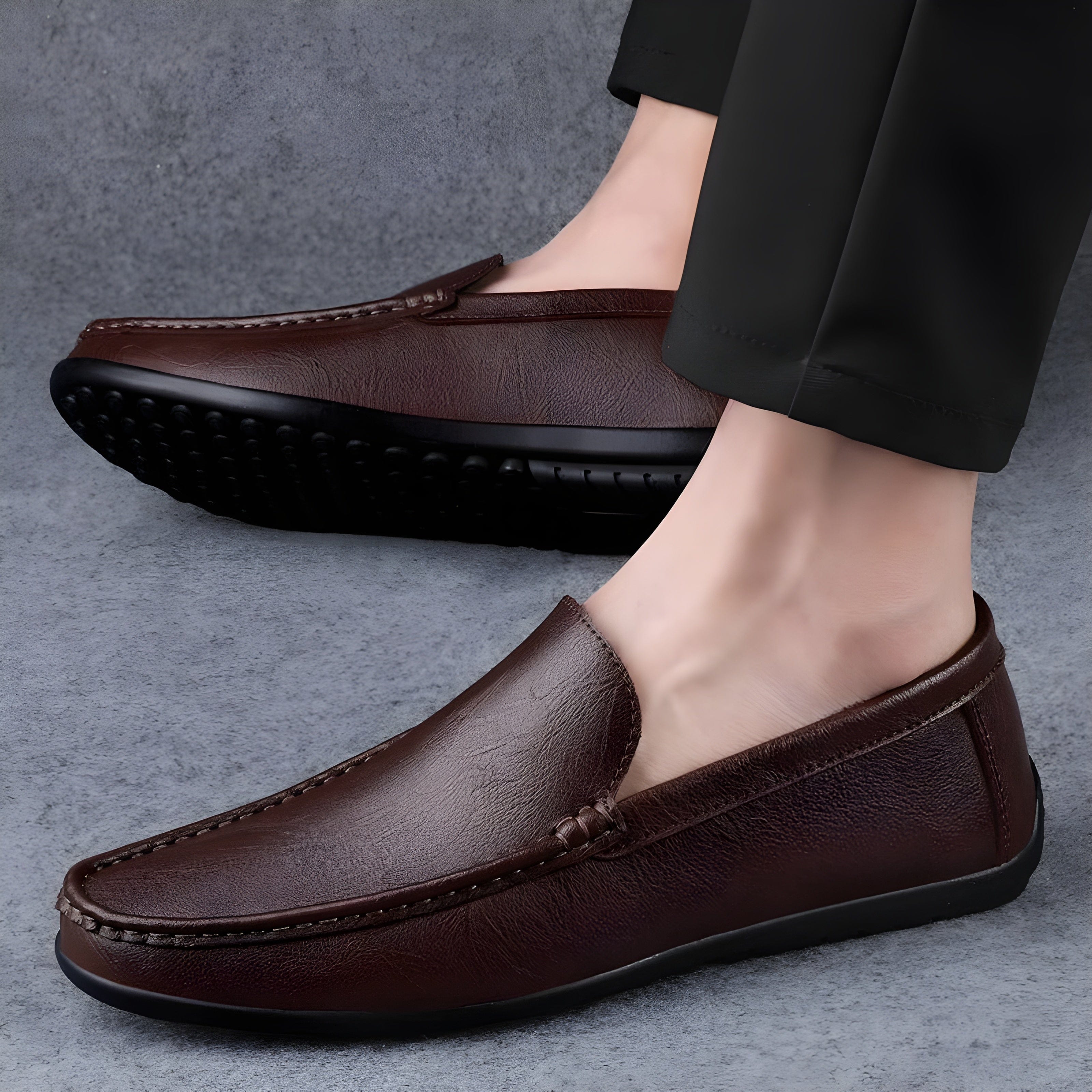 Mocassins en cuir pour homme Zurato – confortables et raffinés