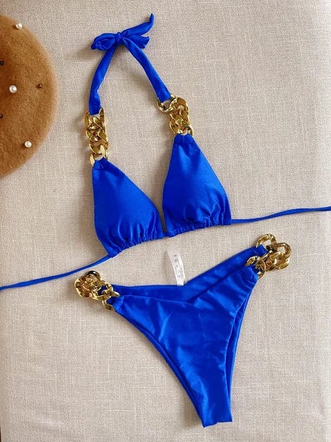 Mariana | Bikini Brésilien à Boucles Dorées