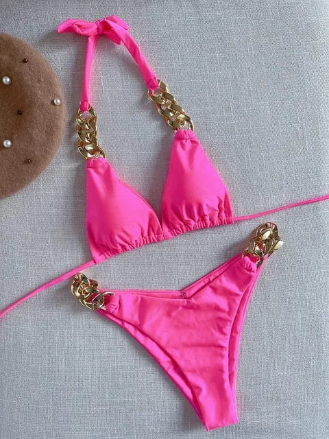 Mariana | Bikini Brésilien à Boucles Dorées