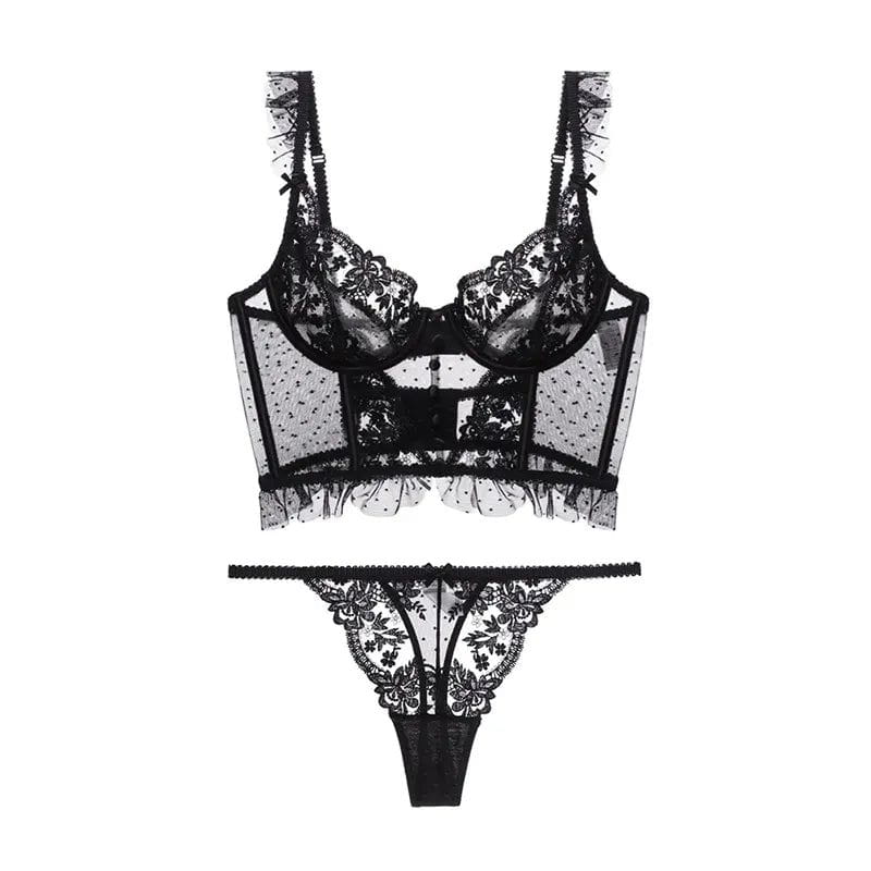 Lucie | Ensemble lingerie brodé Italien